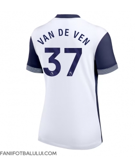 Tottenham Hotspur Micky van de Ven #37 Tricou Fotbal Replică 2024-25 Femei Acasa